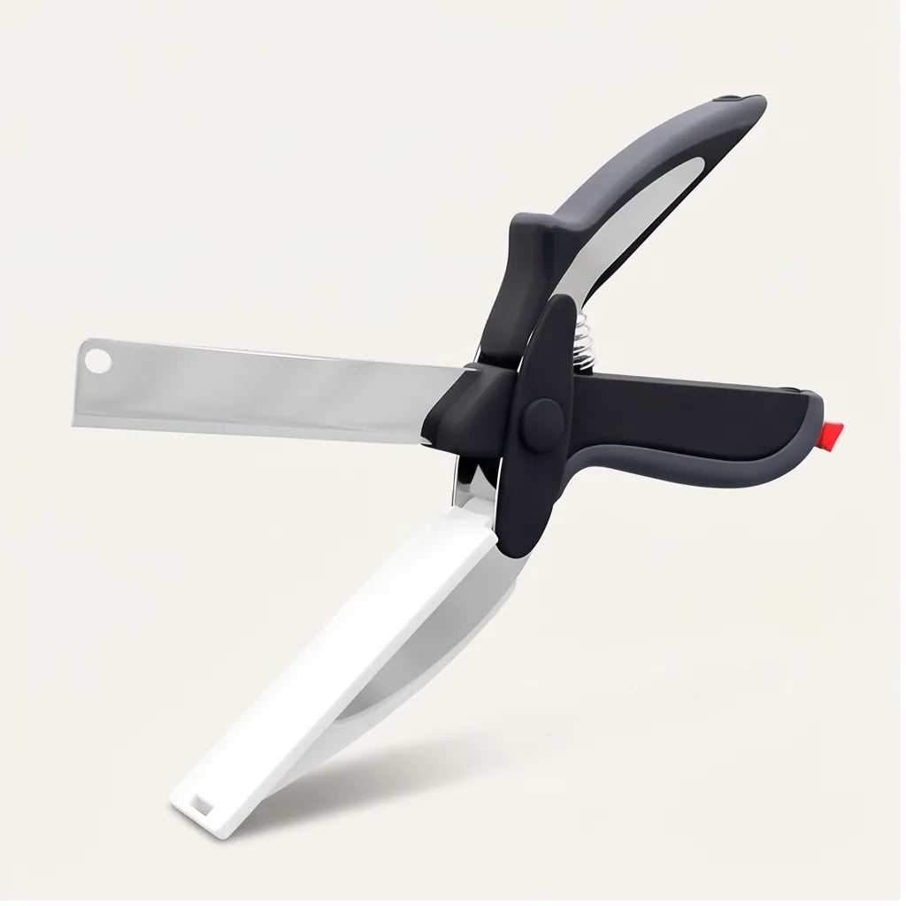 2-in-1 Salad Cutter & Kitchen Scissors